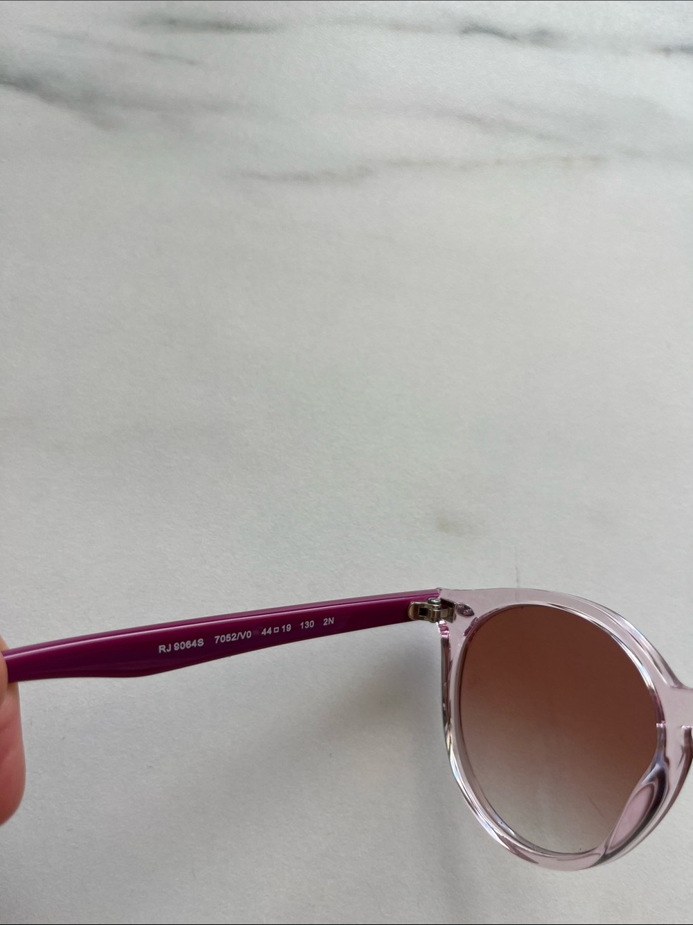 Ray-Ban Kids Pink Round Sunglasses - Picture 6 of 6
